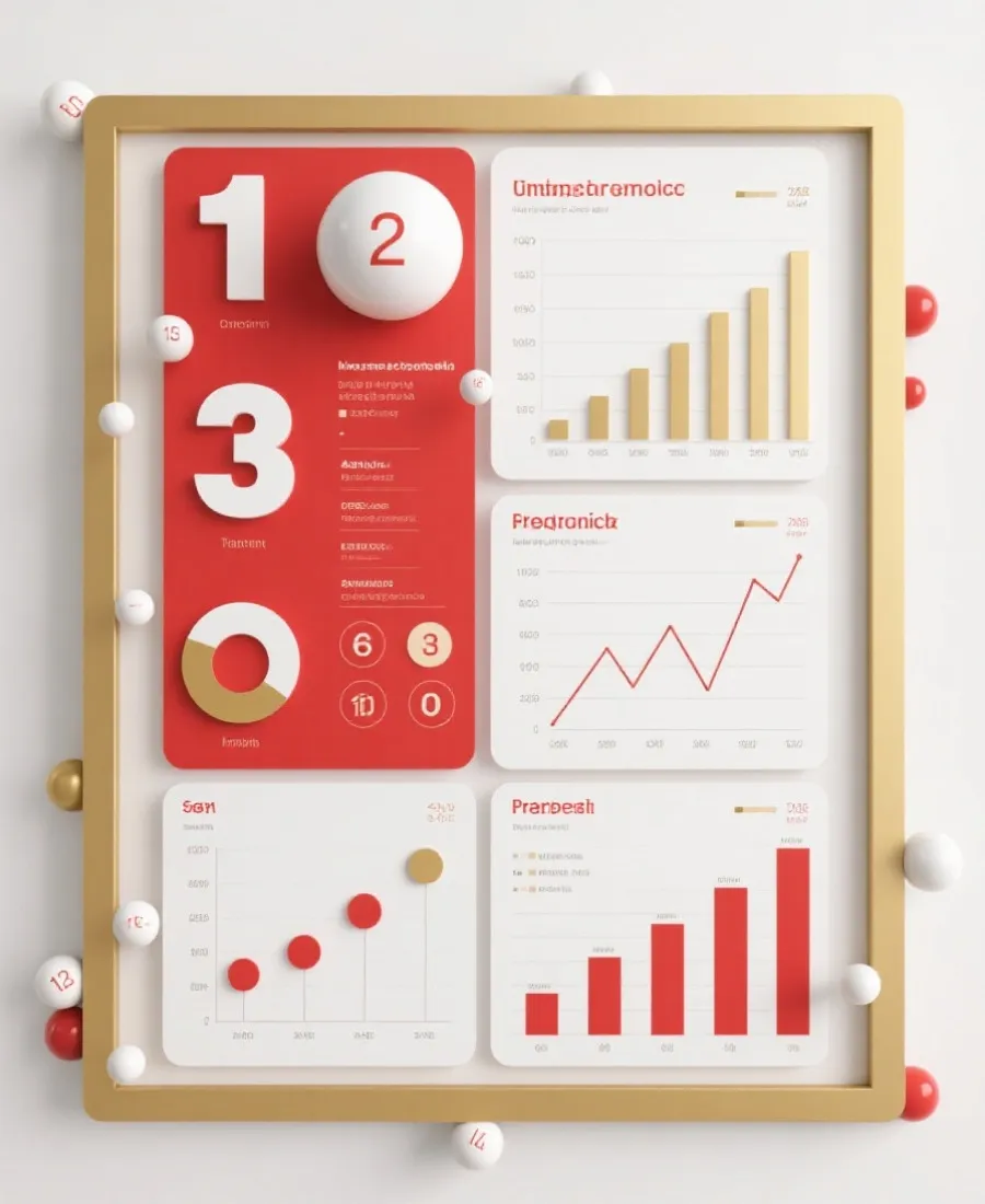 双色球综合走势图分析示意图