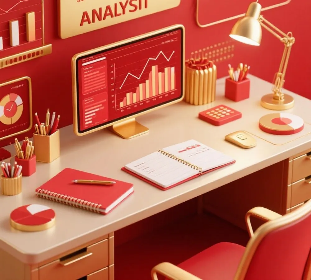 走势图与数据分析阅读场景示意图